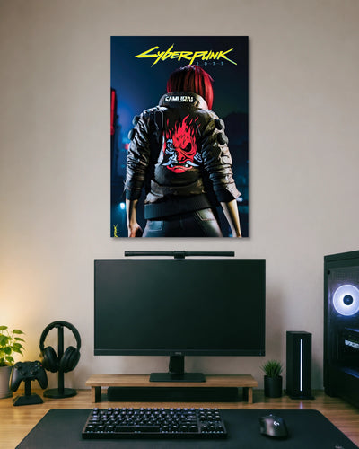 Cyberpunk 2077 Samurai Jacket Character Gaming Poster poster artwork