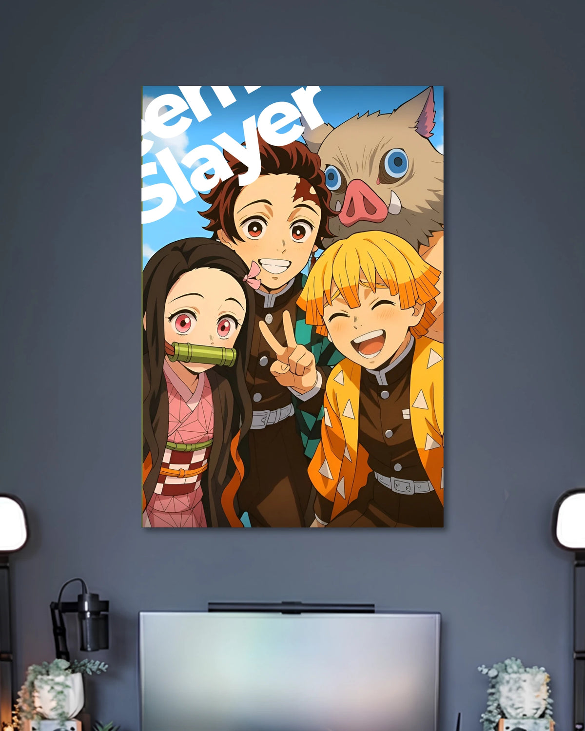 Alternative artwork featuring Demon Slayer Squad Poster
