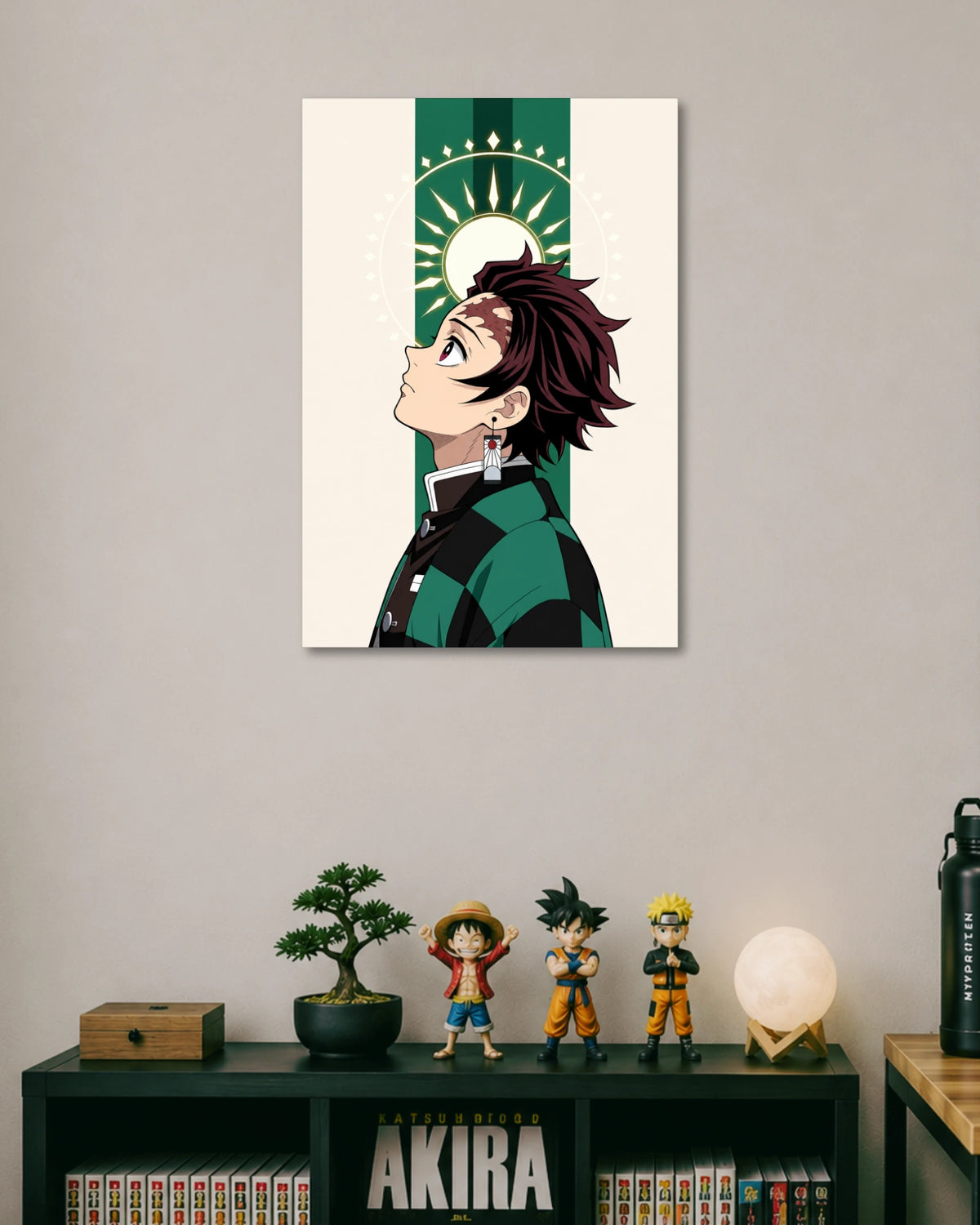 Demon Slayer Tanjiro Sun Breathing Poster artwork