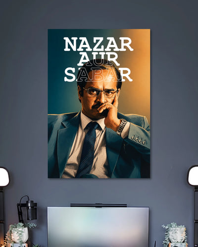 Alternative artwork featuring Dhurandhar Nazar Aur Sabar Poster