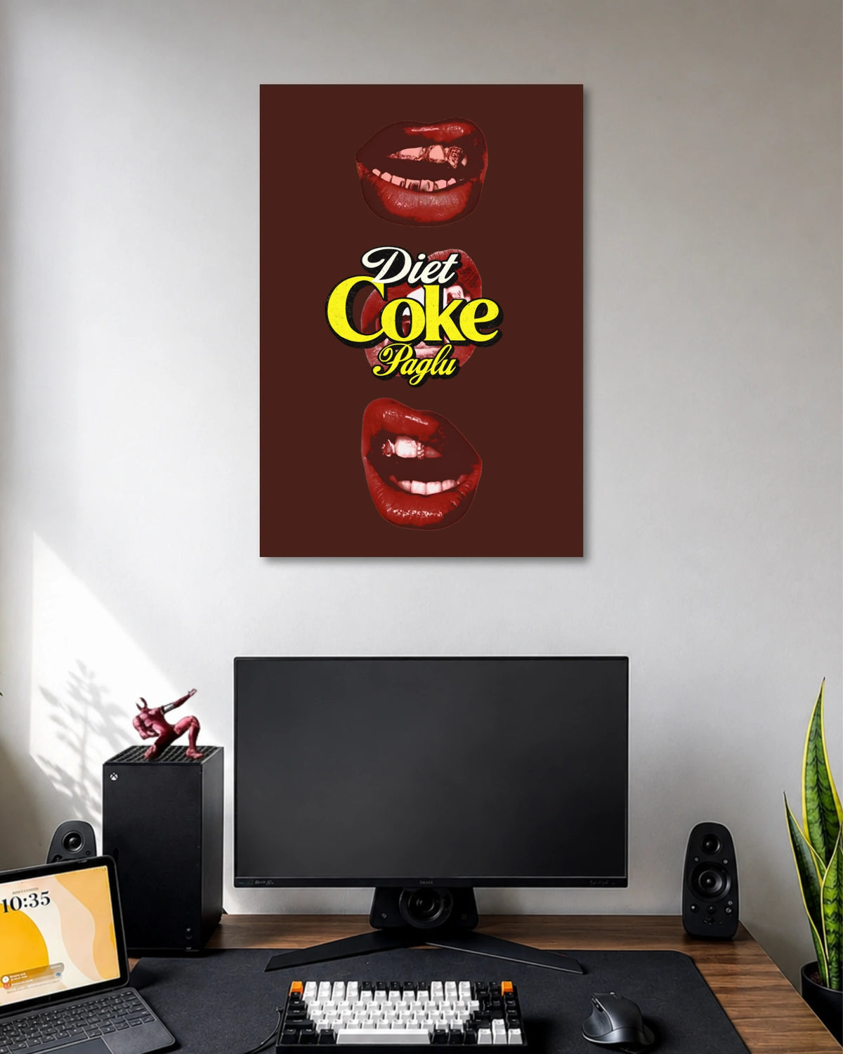 Diet Coke Paglu Pop Poster poster artwork
