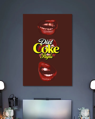 Alternative artwork featuring Diet Coke Paglu Pop Poster
