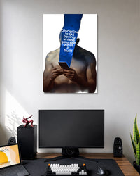 Discipline Doesnt Look Boring Poster poster artwork