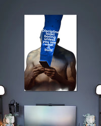 Alternative artwork featuring Discipline Doesnt Look Boring Poster