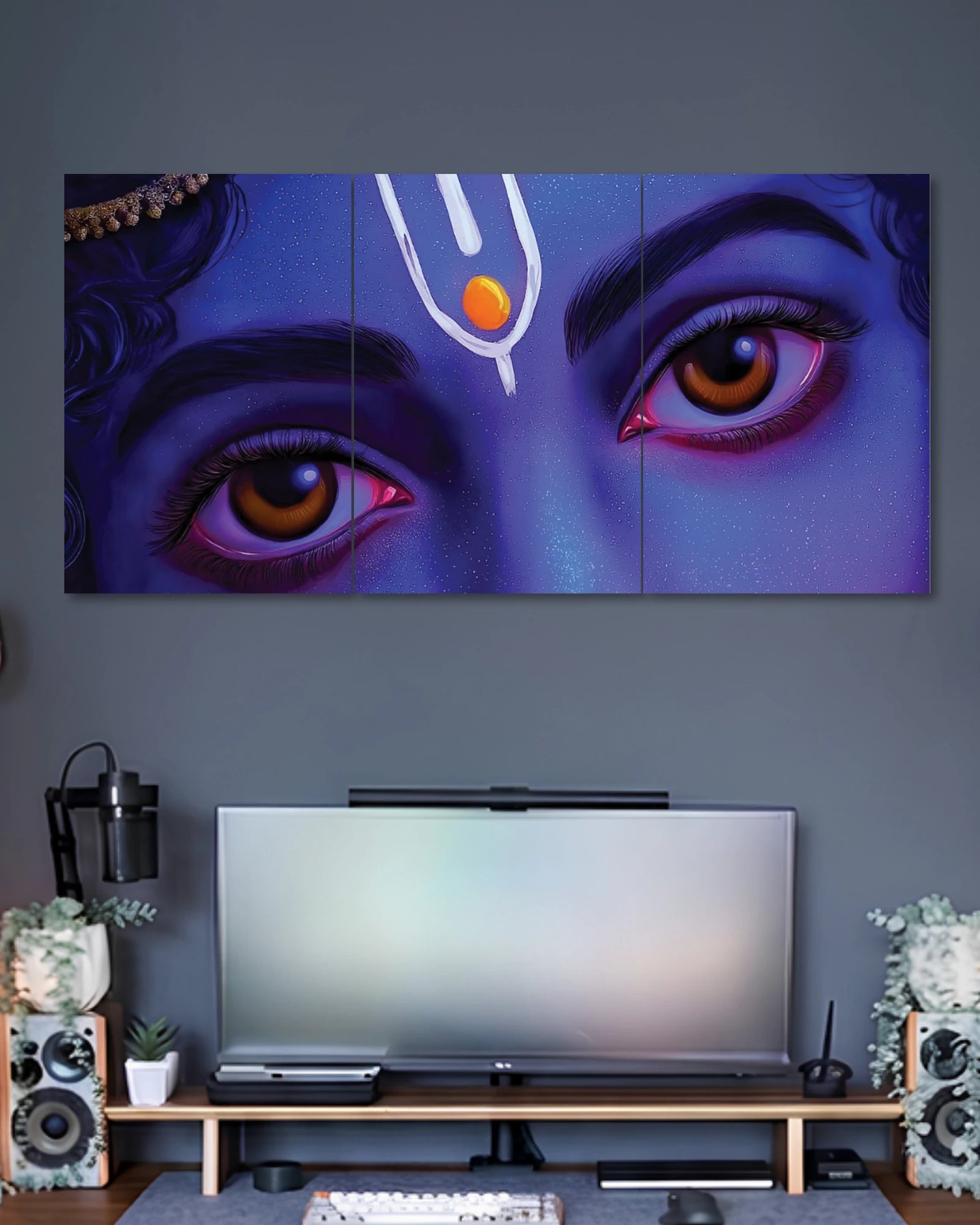 Divine Eyes Of Lord Krishna Poster Set Poster Culture Divine Eyes Of Lord Krishna Poster Set Poster Culture