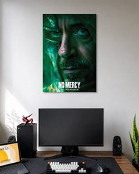 Doctor Doom Avengers Doomsday Poster poster design: Bring Marvel's iconic villain to your walls with this Doctor Doom poster inspired by Avengers: Doomsday. The close up portrait, metallic mask and dramatic green lighting create a dark cinematic look for Marvel fans and superhero themed spaces.