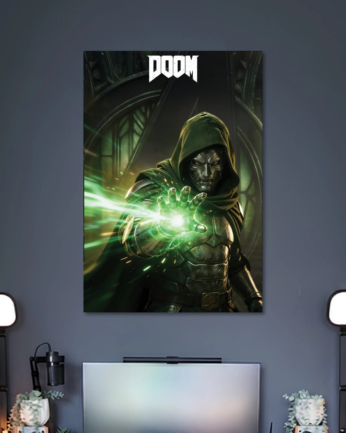 Alternative artwork featuring Doctor Doom Power Poster