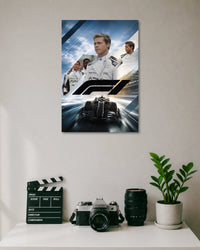 F1 Sonny Hayes Racing Poster poster artwork