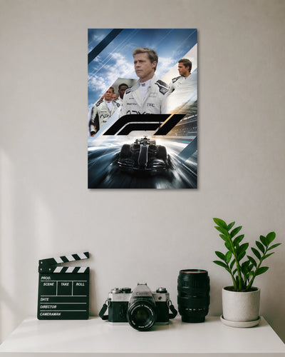 F1 Sonny Hayes Racing Poster poster artwork