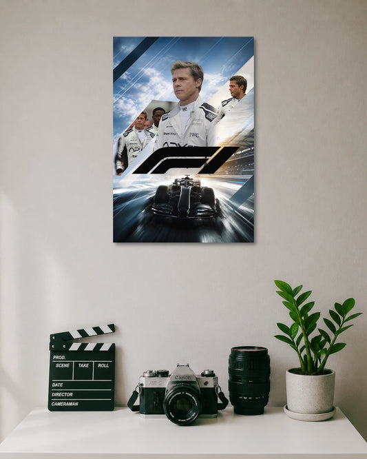 F1 Sonny Hayes Racing Poster poster artwork