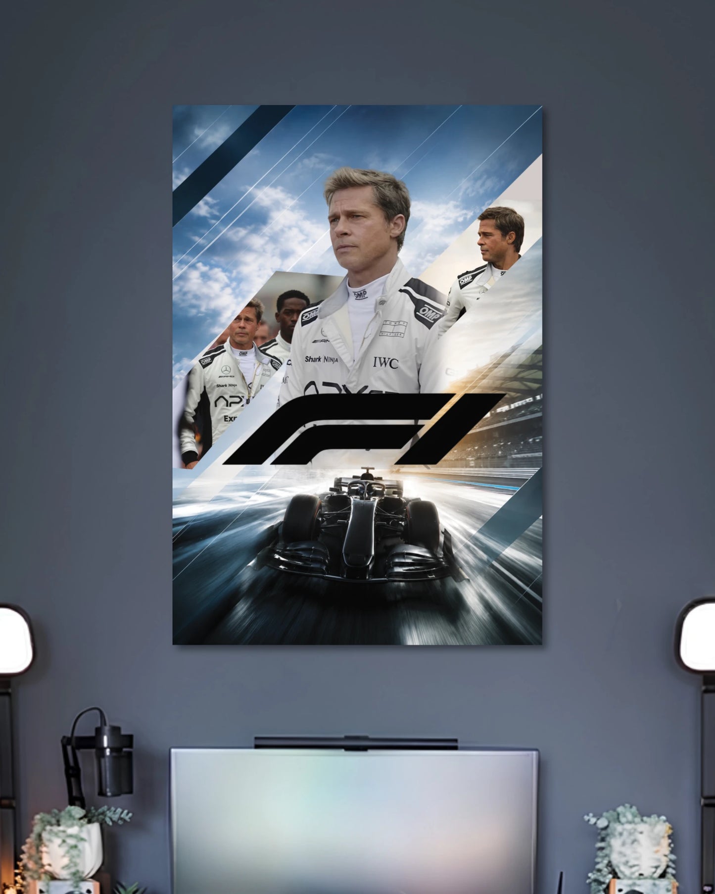 Alternative artwork featuring F1 Sonny Hayes Racing Poster