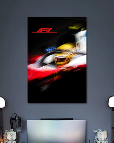Alternative artwork featuring F1 Speed Motion Racing Poster
