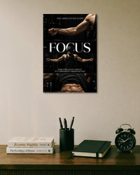 Focus Gym Motivation Poster poster artwork