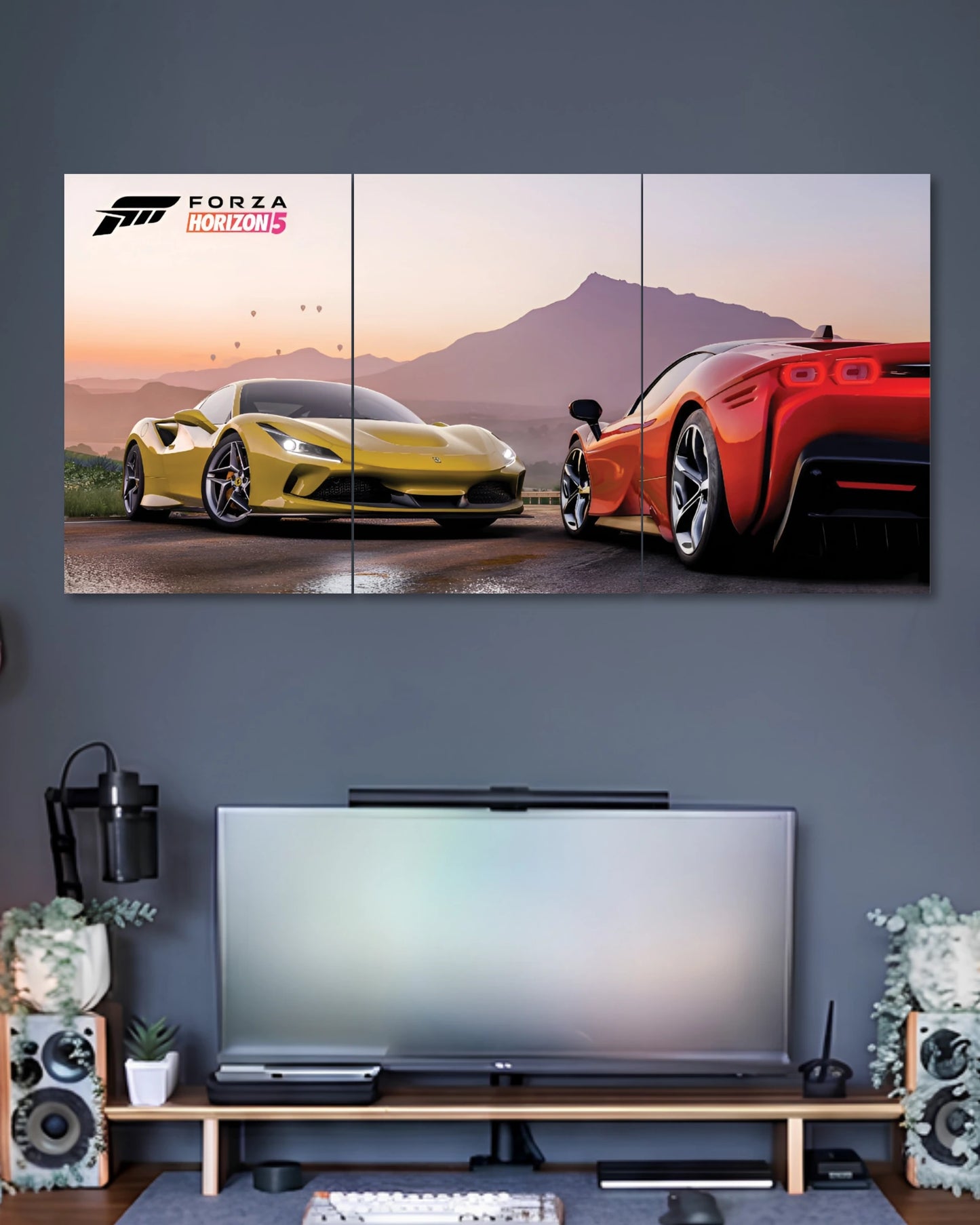 Forza Horizon 5 Supercars 3 Piece Split Poster three-panel artwork 2