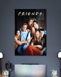 Alternative artwork featuring Friends Classic Cast Group Poster
