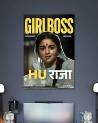 Alternative artwork featuring Gangubai Kathiawadi Girl Boss Poster