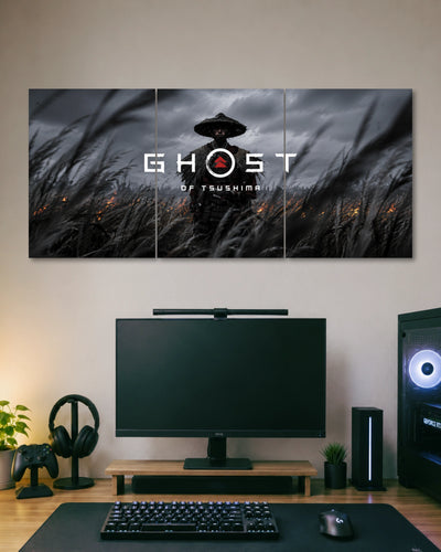 Ghost of Tsushima 3 Split Poster Set three-panel artwork 1