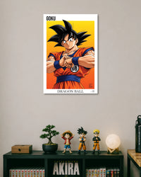 Goku Dragon Ball Anime Poster poster artwork