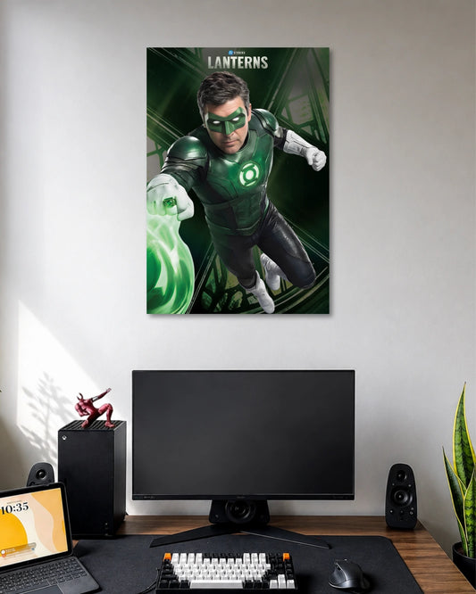 Green Lantern Lanterns Hero Poster poster artwork