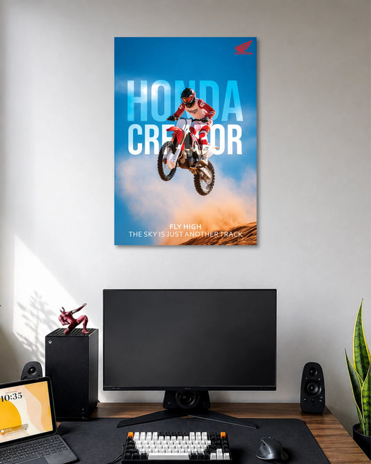 Honda CRF Motocross Poster poster artwork
