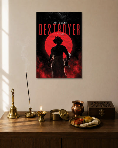 I Am Death Destroyer of Worlds Poster poster artwork