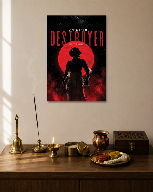 I Am Death Destroyer of Worlds Poster poster artwork