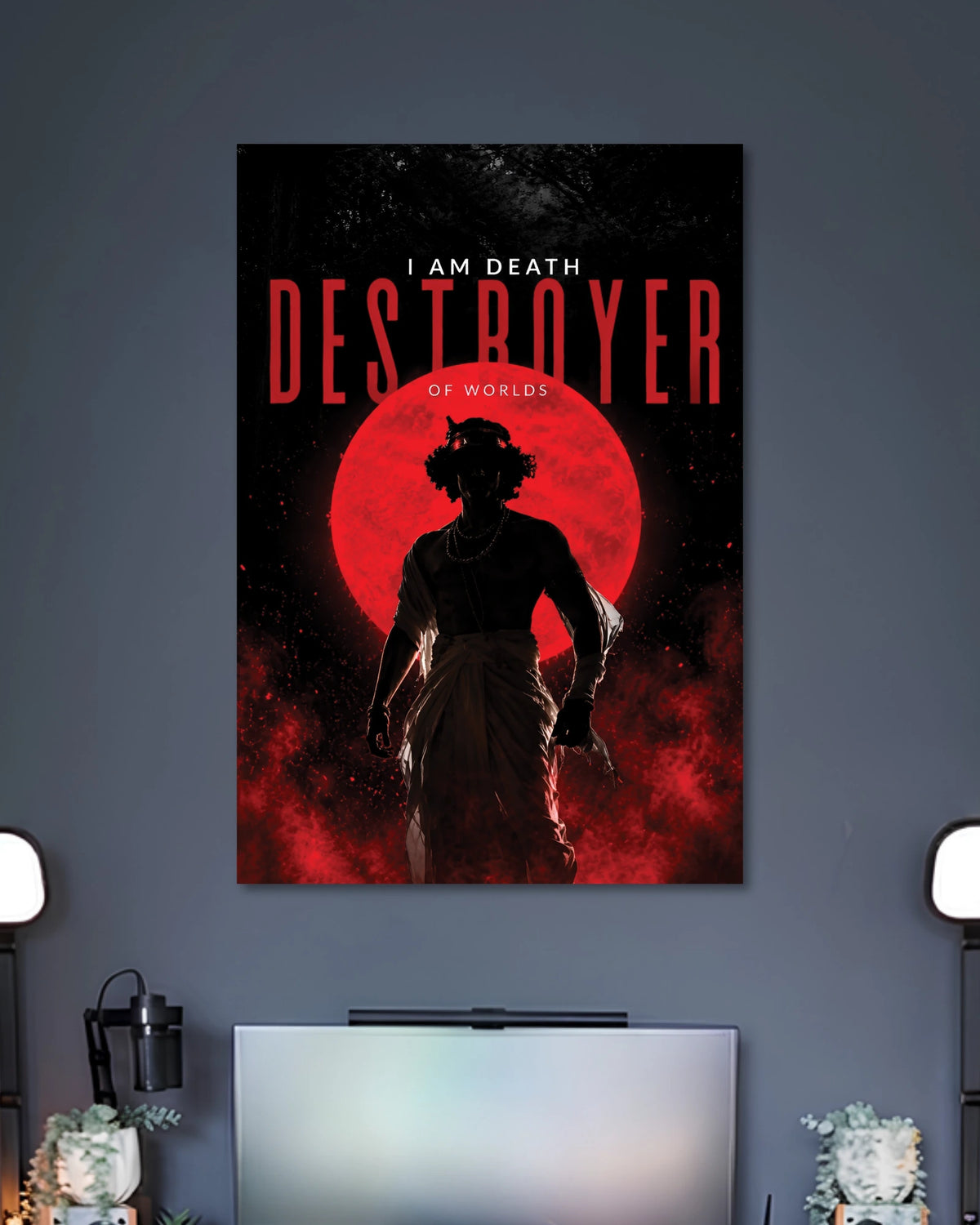 Alternative artwork featuring I Am Death Destroyer of Worlds Poster