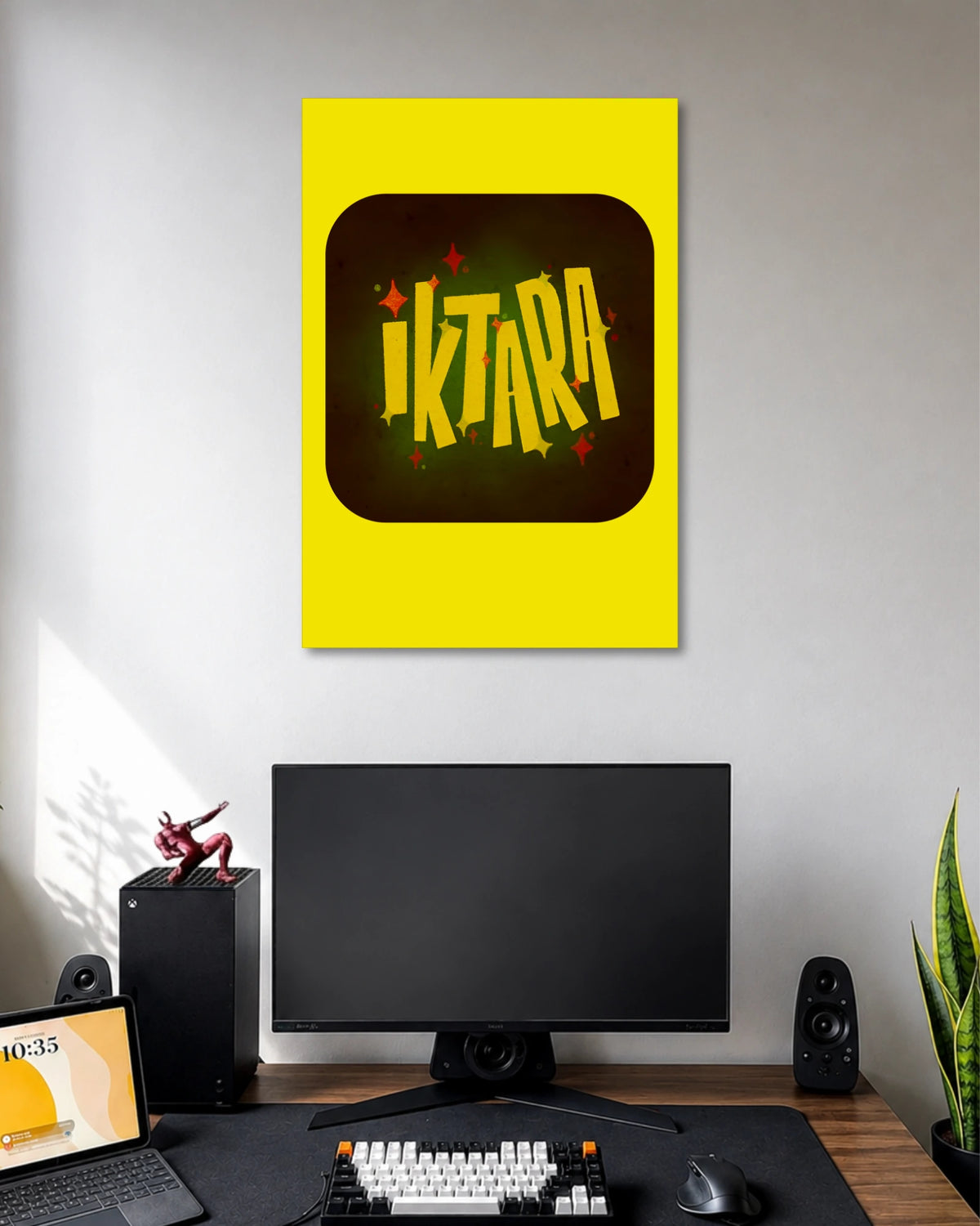 Iktari Typography Poster poster artwork