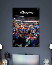 India Champions Team Poster premium artwork 2