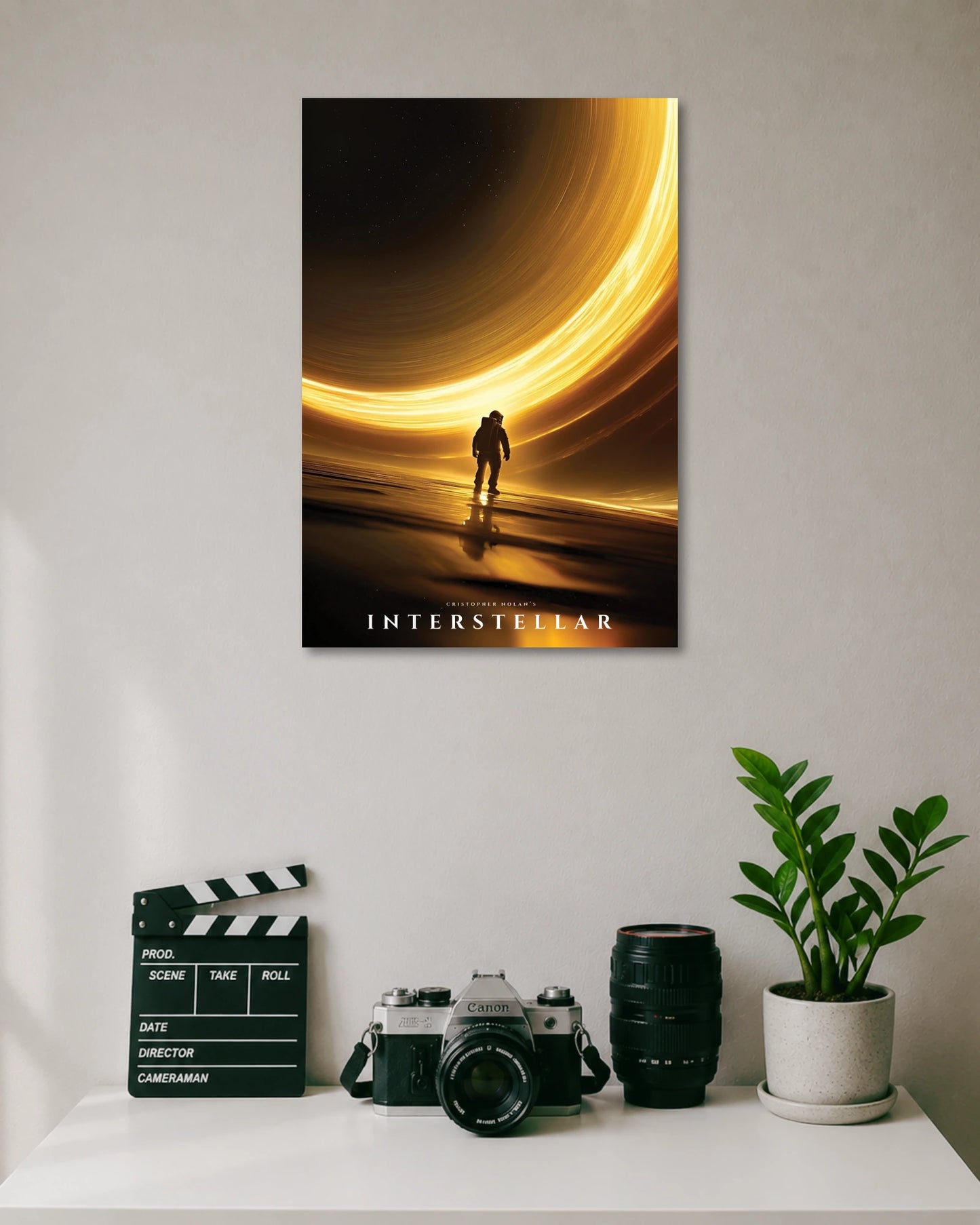 Interstellar Golden Ring Design poster artwork
