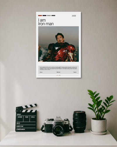 Iron Man Tony Stark 2008 Marvel Poster poster artwork