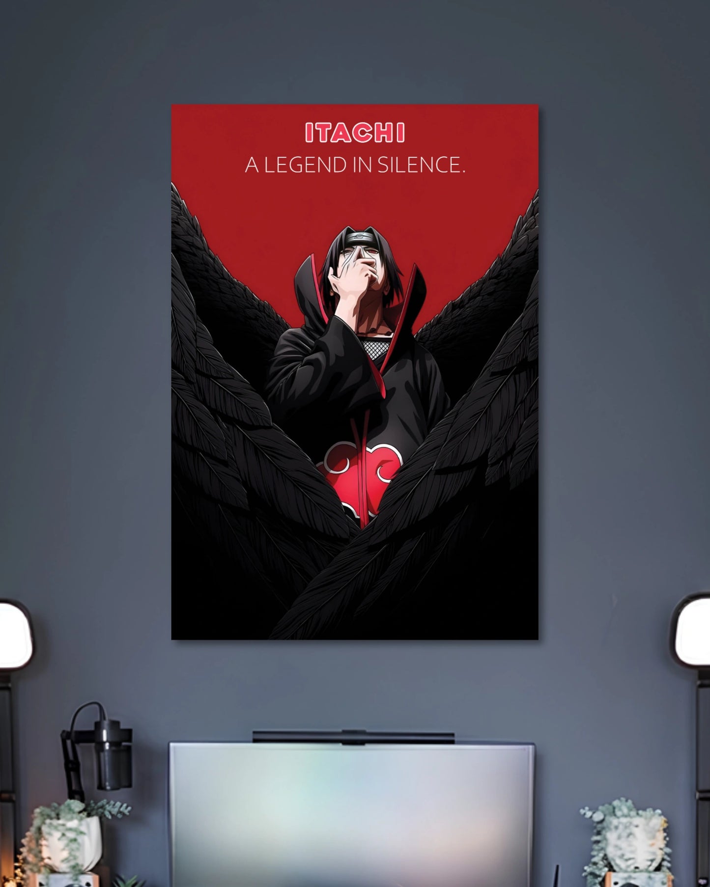 Itachi Legend in Silence Poster artwork with detailed composition 2