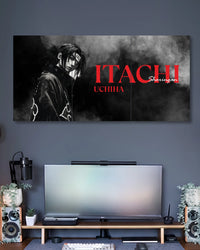Three-panel Itachi Sharingan 3 Piece Poster Set artwork featuring premium detailed design 2
