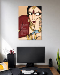 Jahan Main Jaati Hoon Indian Art Poster poster artwork