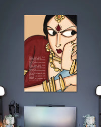 Alternative artwork featuring Jahan Main Jaati Hoon Indian Art Poster