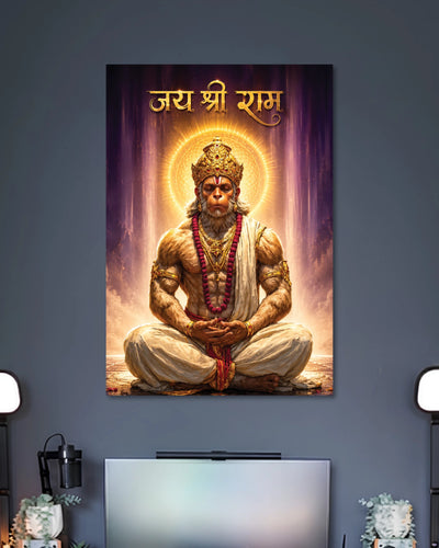 Alternative artwork featuring Jai Shri Ram Hanuman Poster