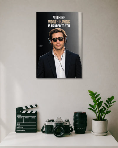 Jake Gyllenhaal Discipline Motivation Poster poster artwork