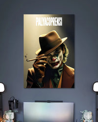 Alternative artwork featuring Joker Hat Smoking Portrait Poster