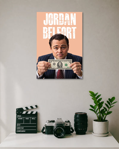 Jordan Belfort Wolf of Wall Street Money Poster poster artwork