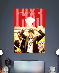 Alternative artwork featuring Kapil Dev 1983 World Cup Victory Cricket Poster