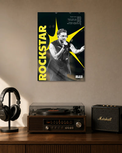 Karan Aujla Rockstar Music Poster poster artwork