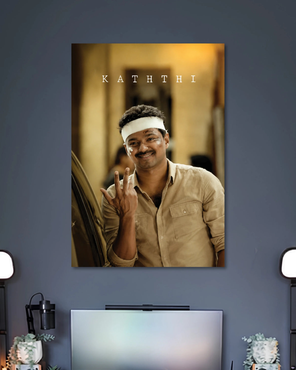 Alternative artwork featuring Kaththi Vijay Portrait