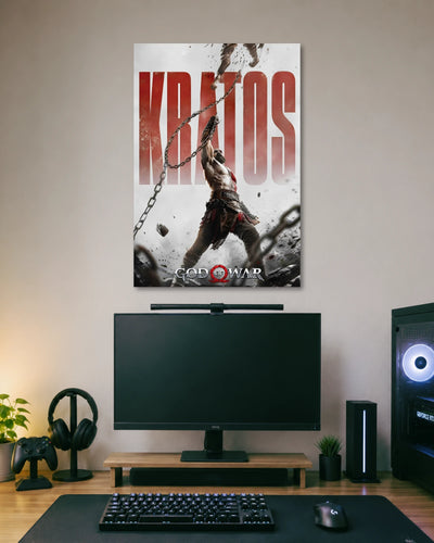 Kratos God of War Poster poster artwork