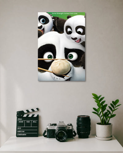 Kung Fu Panda Po Dumpling Poster poster artwork