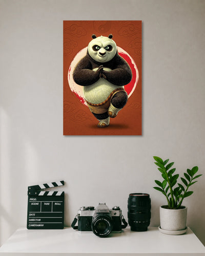 Po Kung Fu Panda Martial Arts Poster poster artwork
