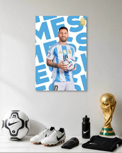Lionel Messi Argentina Football Poster poster artwork