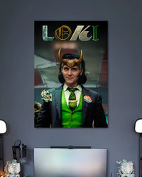 Loki For President Marvel Poster artwork 2
