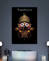 Lord Jagannath Universe Poster artwork with bold detailed composition 2