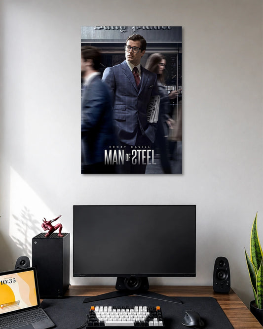 Man of Steel Henry Cavill Suit Movie Poster  poster artwork