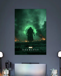 Marvel Doomsday Dr.Doom Poster artwork with bold detailed composition 2